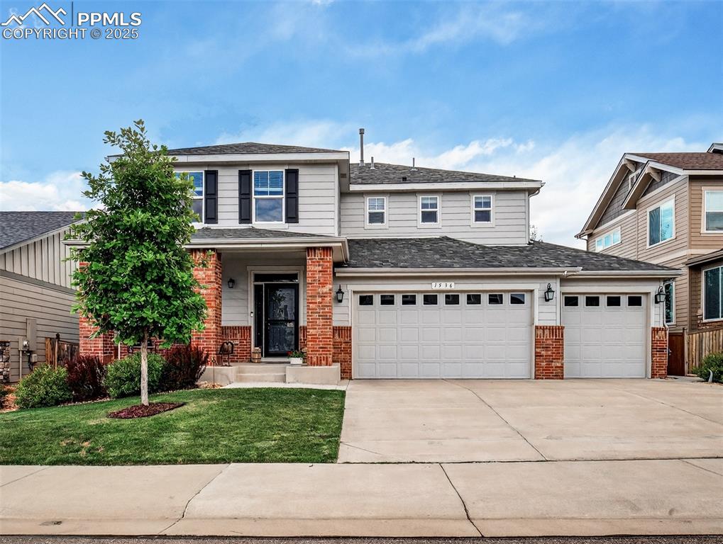 Caption: Front of Structure