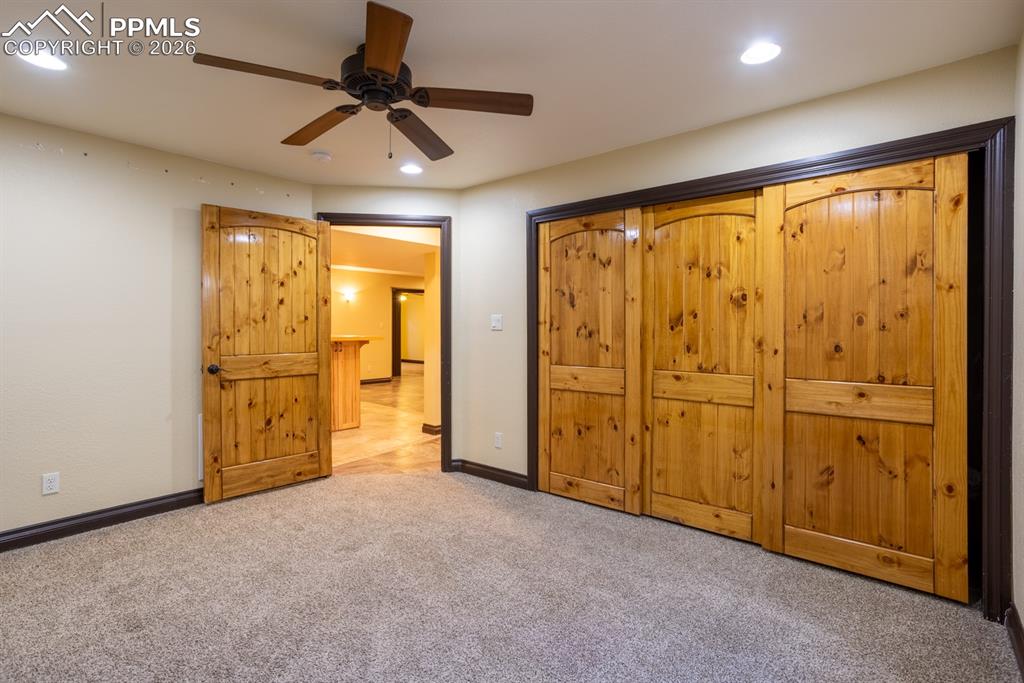 Image 46 of 50: Basement bedroom #4