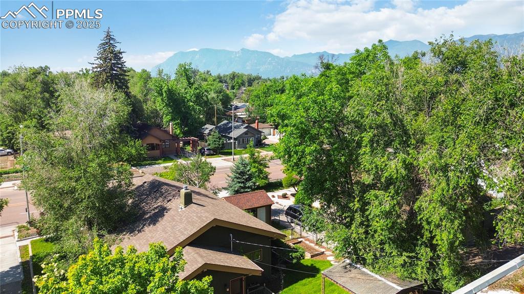 Image 47 of 49: Aerial view facing southwest