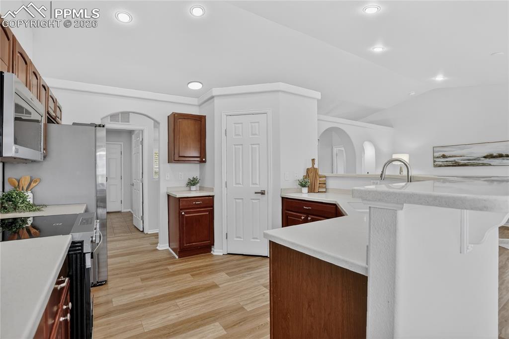 Image 10 of 29: Pantry & garage access
