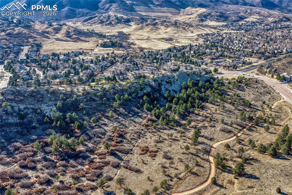 Image 41 of 47: Ute Valley Open Space with Arbors at Mountain Shadows in the background