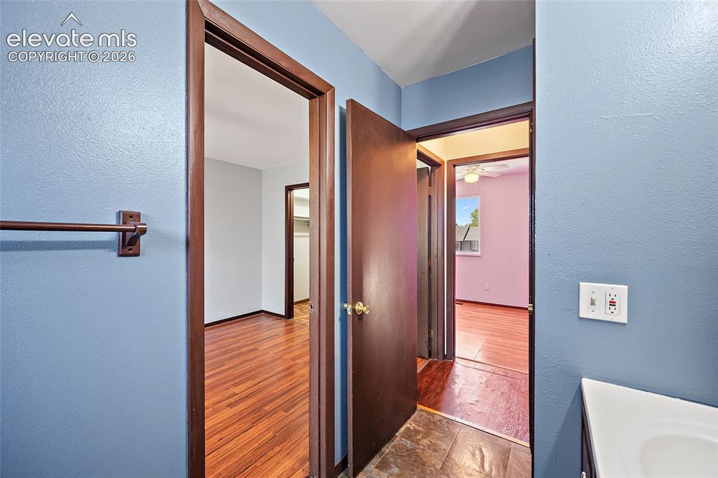 Image 15 of 37: Upper level bathroom.