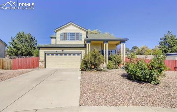 Caption: Front of Structure