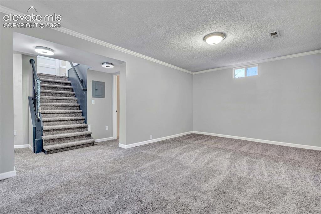 Image 26 of 39: New carpet, understair storage