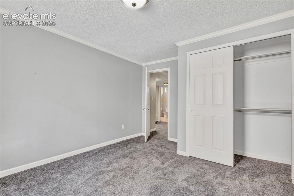 Image 30 of 39: New carpet, 6 panel doors, built-in closet system