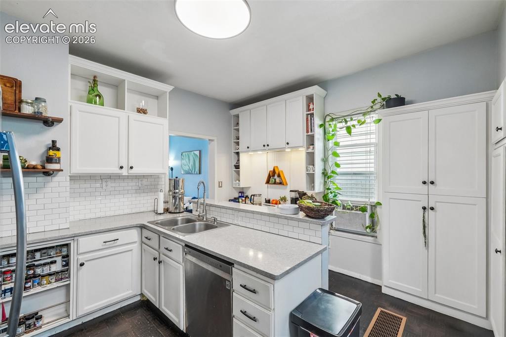 Image 17 of 43: Kitchen with ample cabinet space