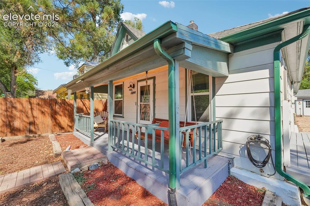 Image 5 of 43: Covered front porch