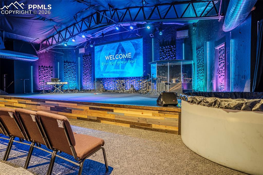 Image 8 of 26: Stage and baptism pool