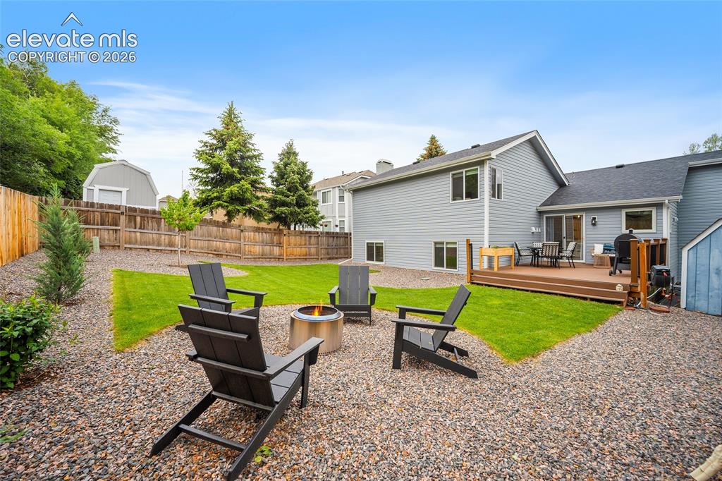 Image 47 of 50: Firepit seating area 