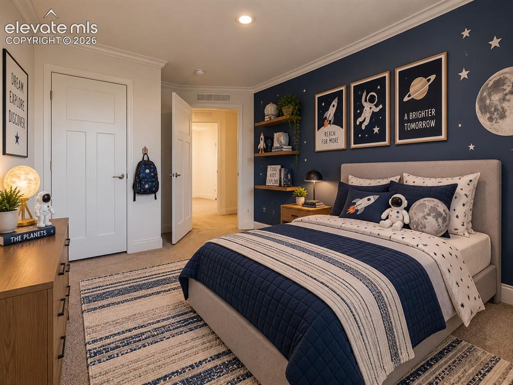 Image 18 of 34: Bedroom – Another angle showcases the room
