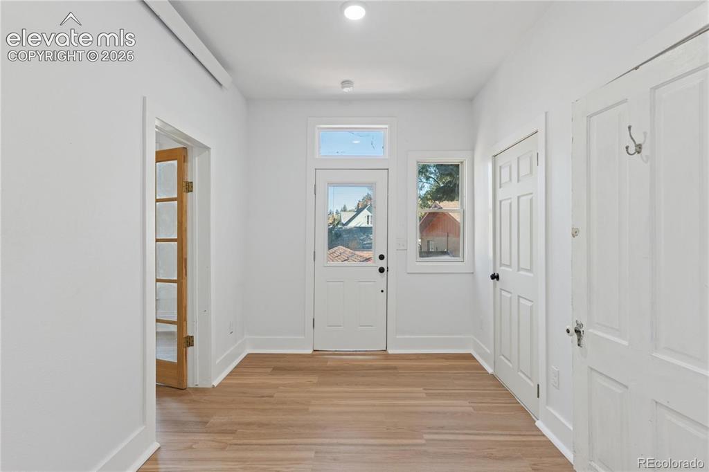 Image 9 of 49: Main-level flat also has
a side entrance
