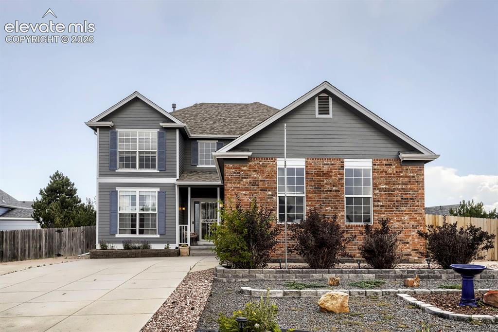 Caption: Front of Home