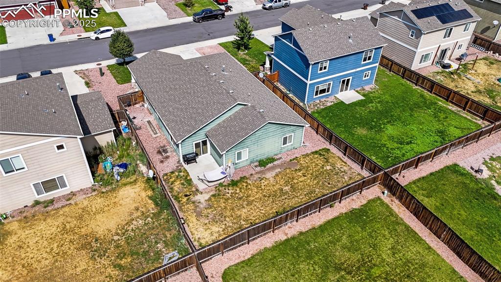 Image 29 of 31: Aerial view of residential area