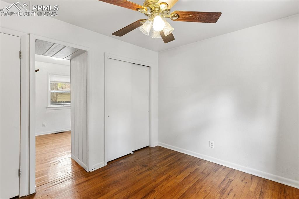 Image 33 of 49: One of two bedrooms