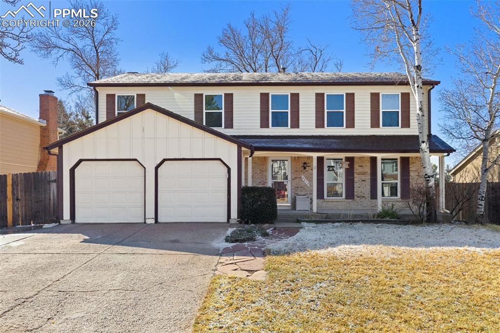 Caption: Front of Structure