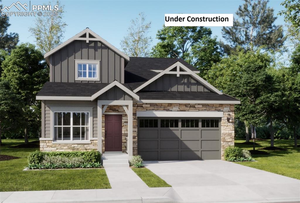 Caption: Front of Structure