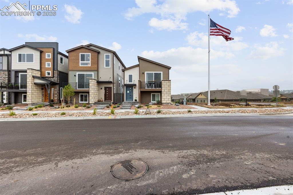 Caption: Front of Structure