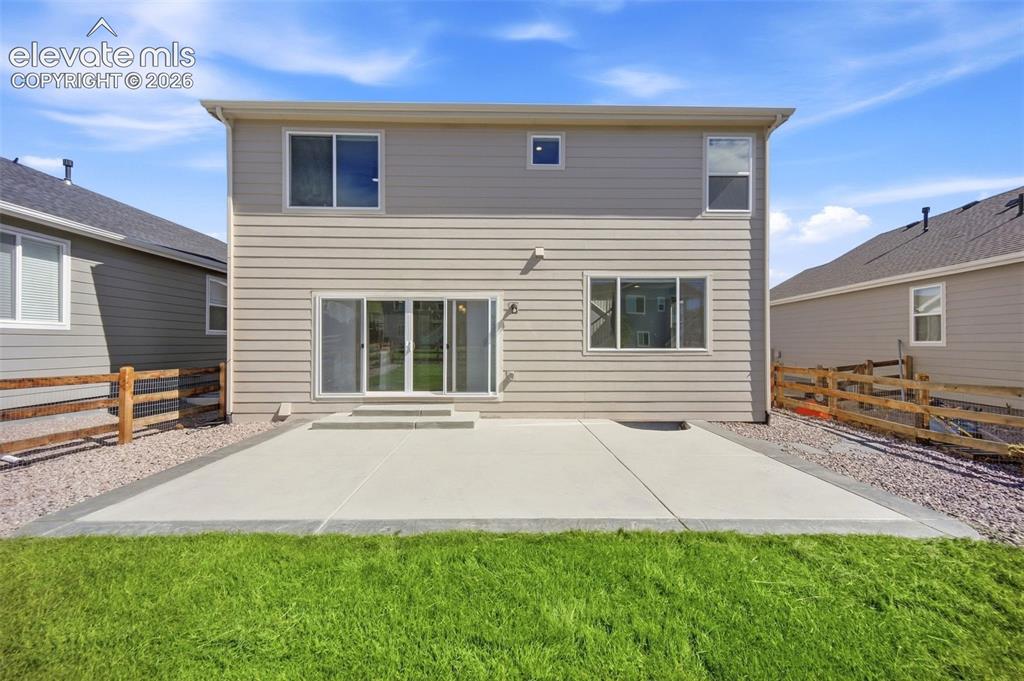 Image 43 of 49: extended concrete patio