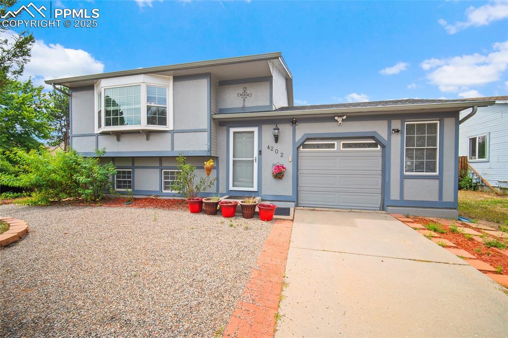 Caption: Front of Structure