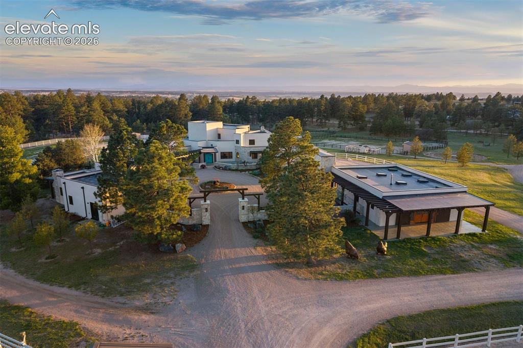 Image 2 of 46: The property includes a beautifully appointed residence, an independent cas