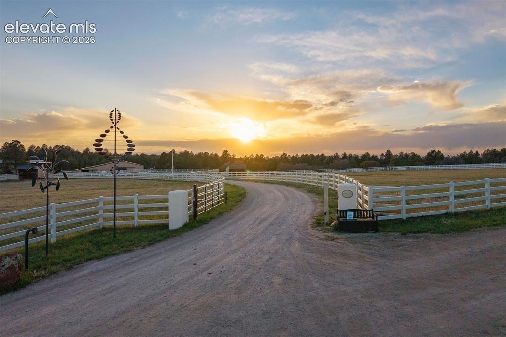 Image 48 of 48: 11 paddocks with loafing sheds, a conditioning track loop through the Ponde
