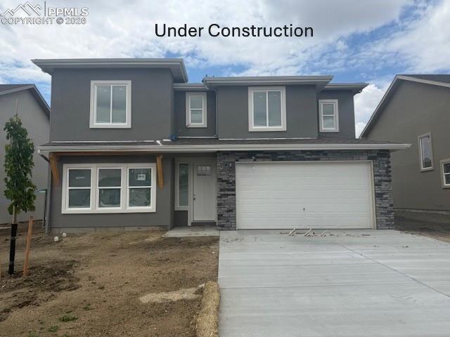 Caption: Front of Structure
