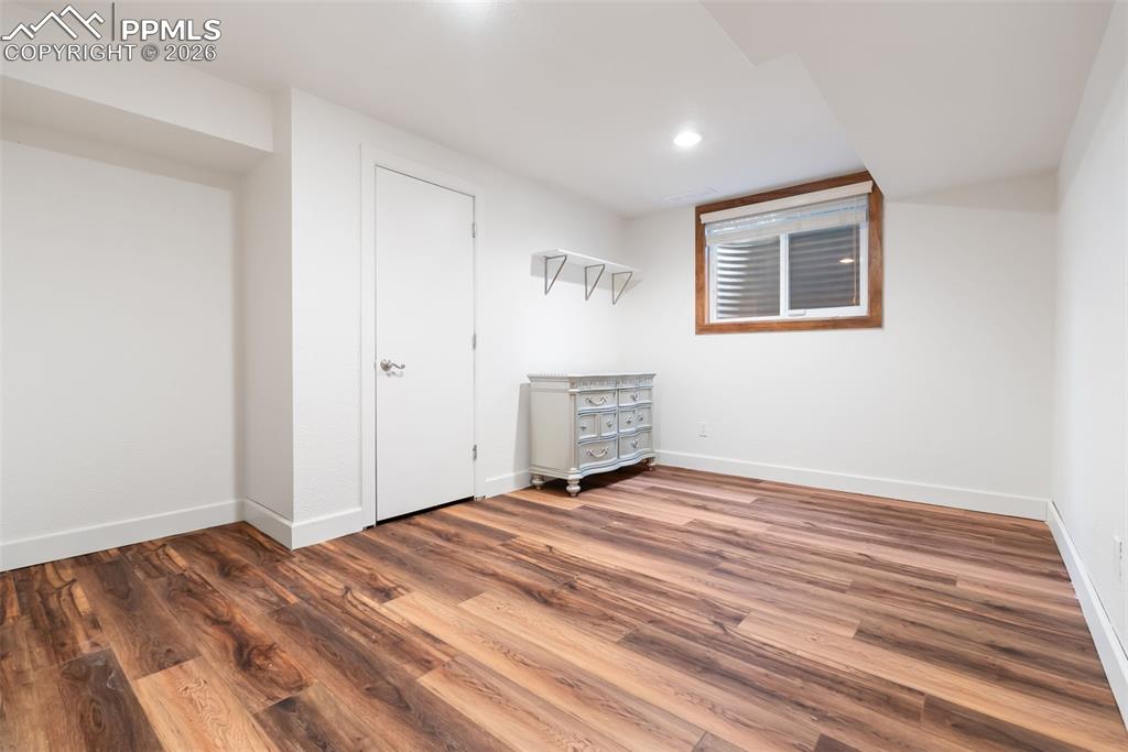 Image 28 of 44: Bedroom #4 in basement