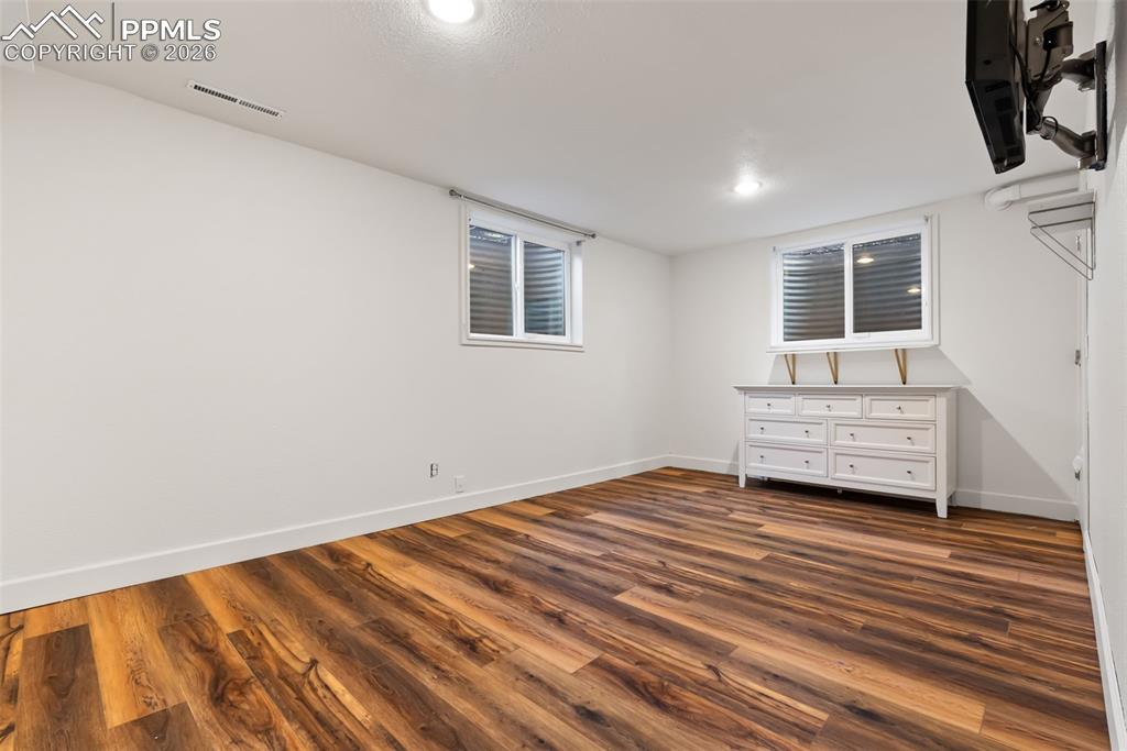 Image 29 of 44: Bedroom #5 in basement