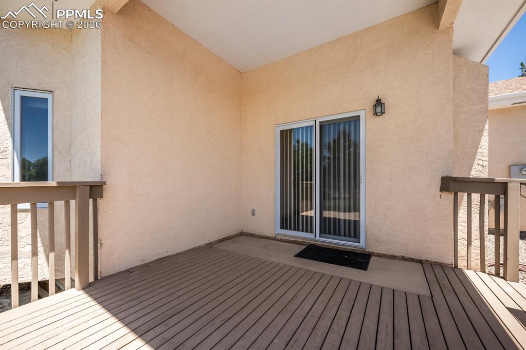 Image 34 of 38: View of deck