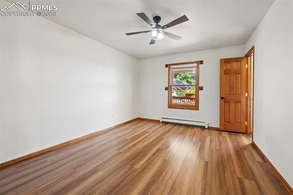 Image 22 of 49: To the left in the photo is the 2nd Primary Closet