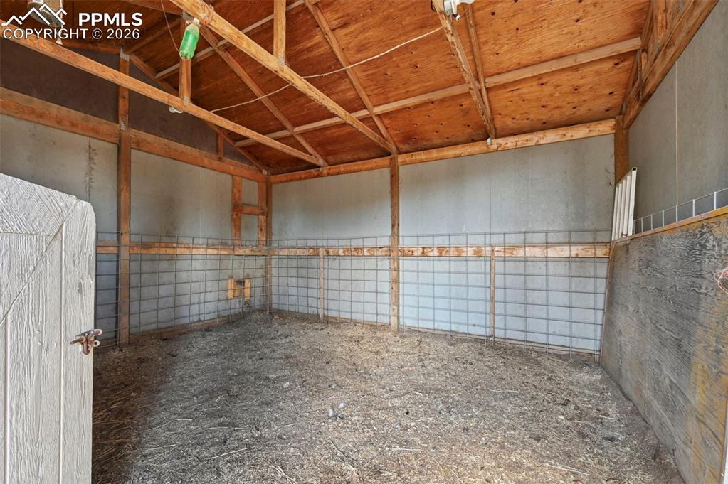 Image 45 of 49: Turn out West Pasture side. Chicken/Goat House