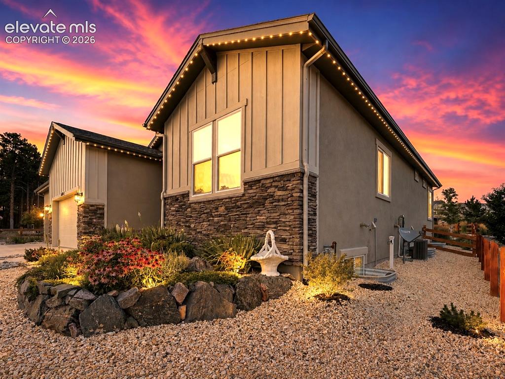 Image 45 of 50: A BRILLIANT EXTERIOR FEATURE — Elevate the home’s curb appeal year-round wi