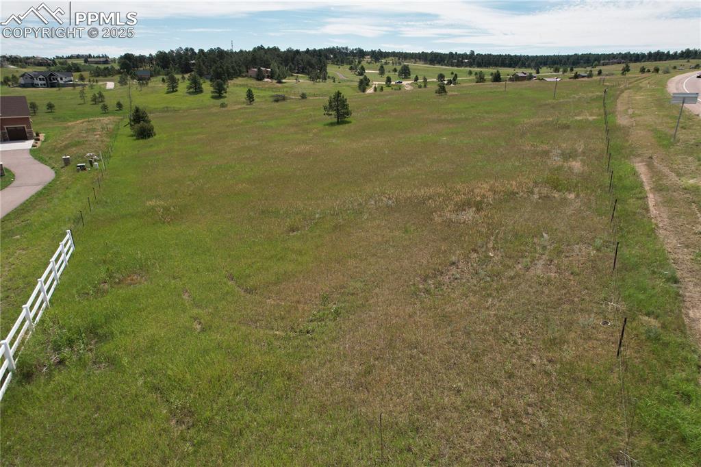 Image 12 of 29: Aerial view of sparsely populated area