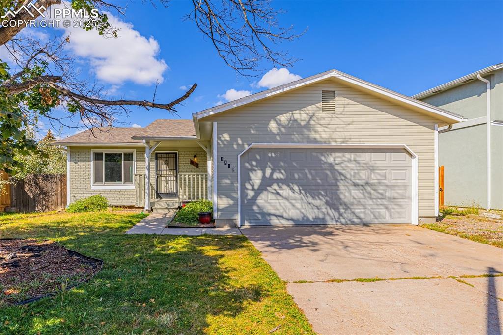 Caption: Front of Structure