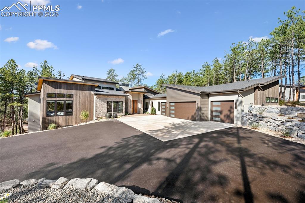 Caption: Front of Structure