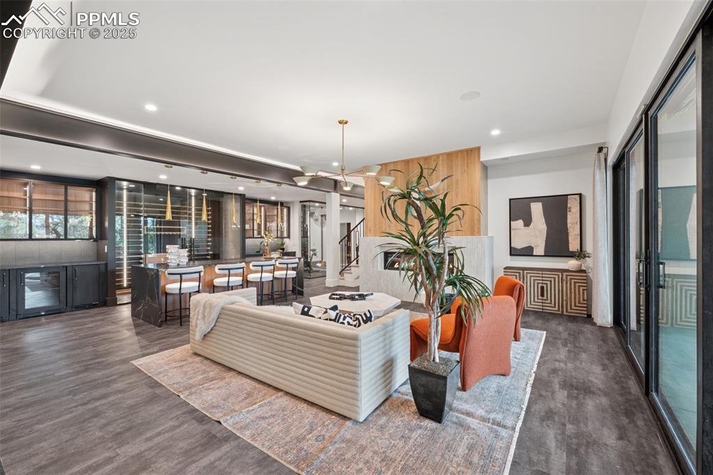 Image 32 of 50: Lower Level Perfect for Entertaining