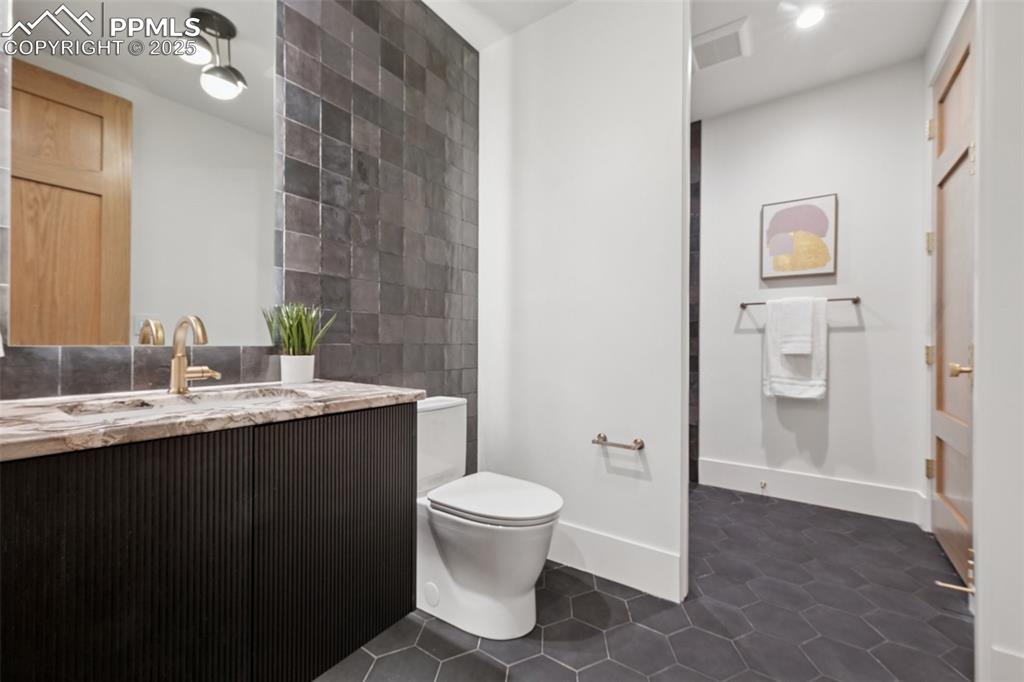 Image 37 of 50: Lower Level Bathroom