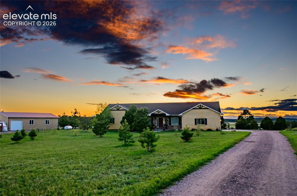Image 2 of 45: Dramatic Colorado sunsets welcome you home.