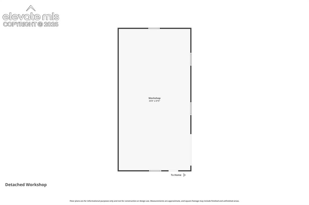 Image 41 of 45: Detached 24x48 workshop offers exceptional flexibility for hobbies, vehicle