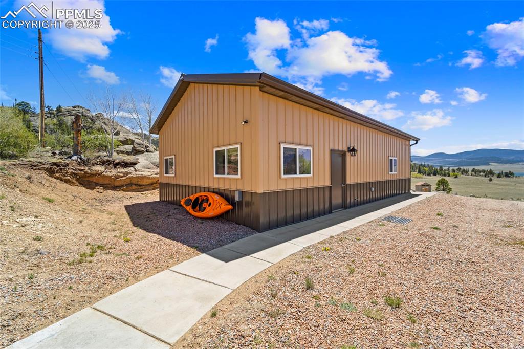 Image 2 of 31: Big beautiful Morton quality steel building, garage/workshop.