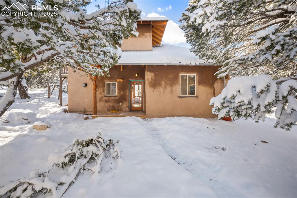 Caption: Back of Structure