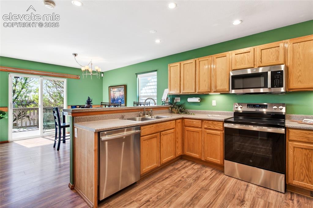 Image 6 of 42: Large kitchen with huge pantry