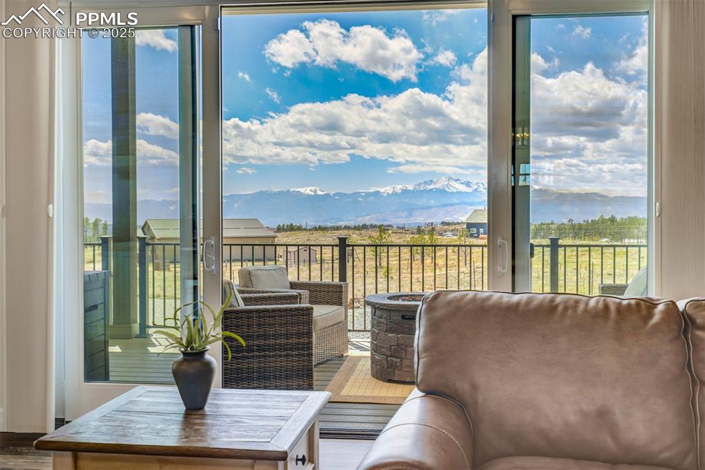 Image 4 of 50: The home was positioned to have full Front Range Views from every window.