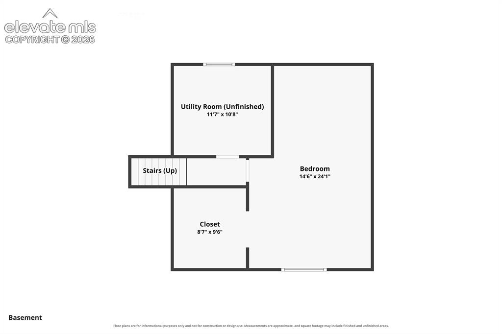 Image 50 of 50: Basement floor plan