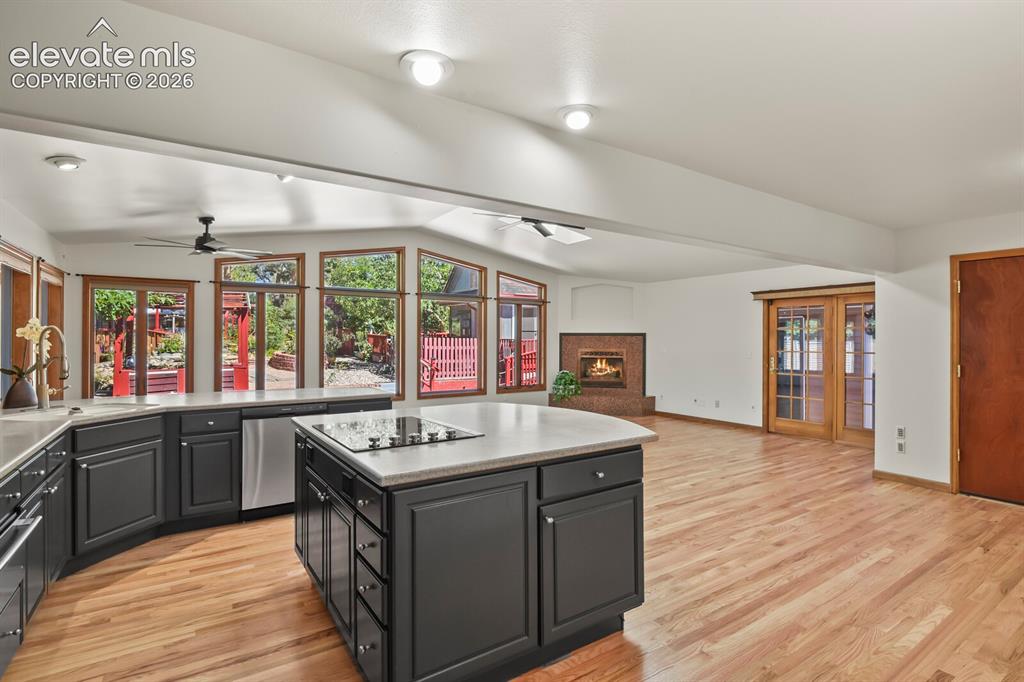 Image 7 of 50: Lots of storage space & vaulted ceilings