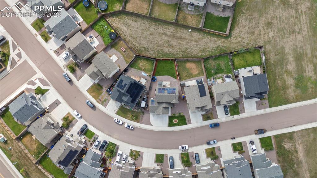 Image 35 of 45: Aerial view of property