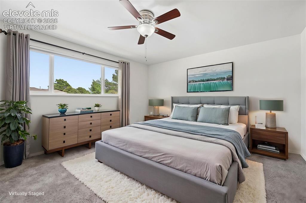 Image 11 of 27: Virtually staged bedroom