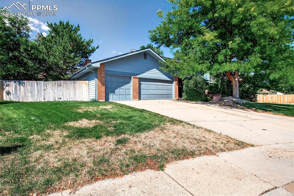 Caption: Front of home