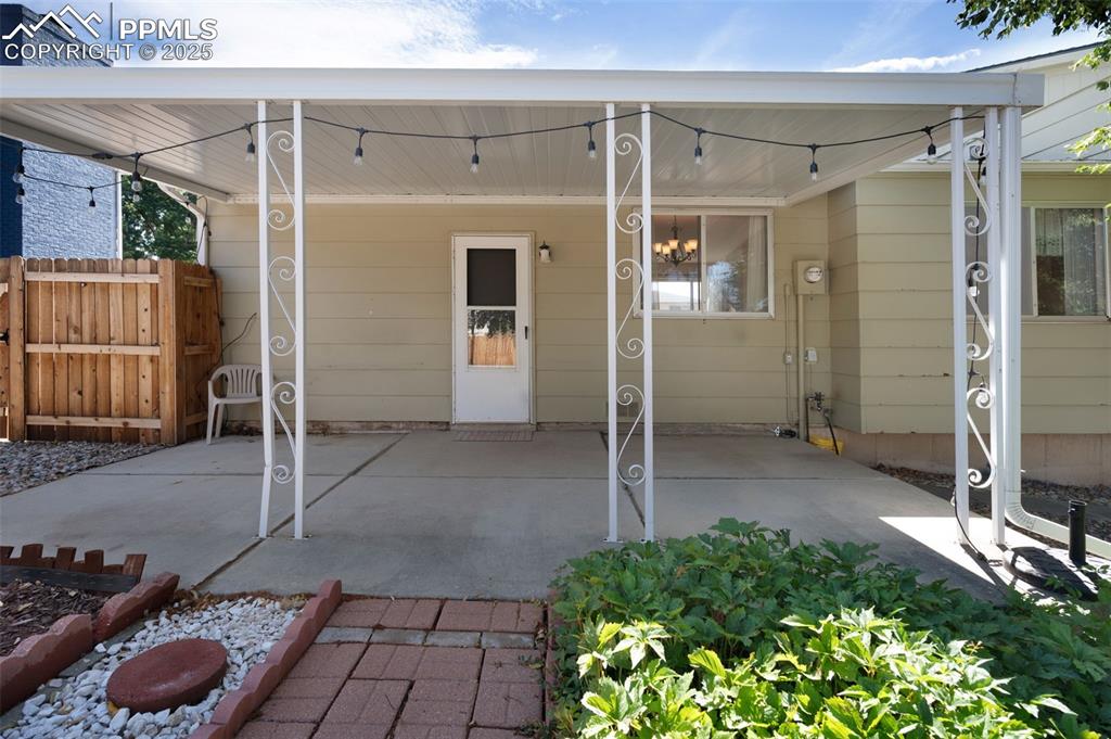 Image 36 of 47: covered patio