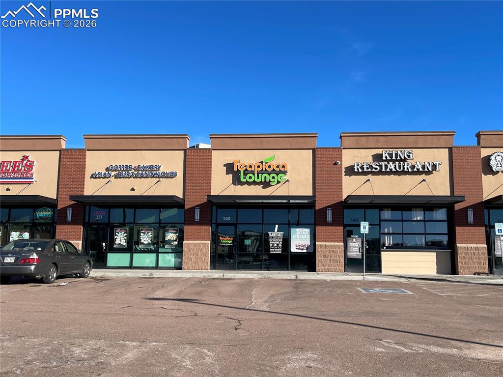 Caption: Front of Structure